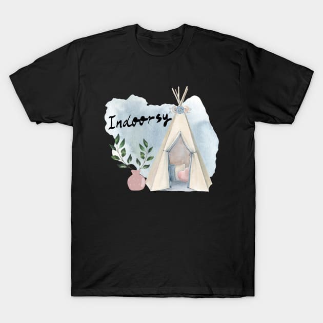 Indoorsy T-Shirt by Kraina